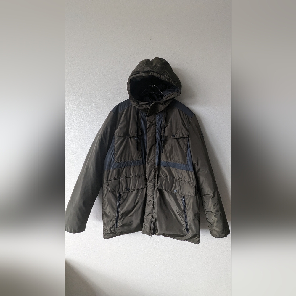 Kenneth Cole Men's Puffer Jacket Coat